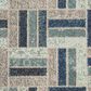 Safavieh Monaco MNC214E-3 3" x 5" Grey/Blue Area Rug, , large
