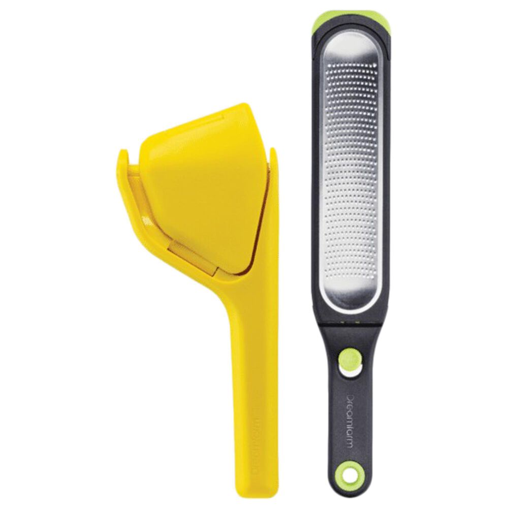 Dreamfarm 2-Piece Citrus Tool Set in Yellow and Green, , large