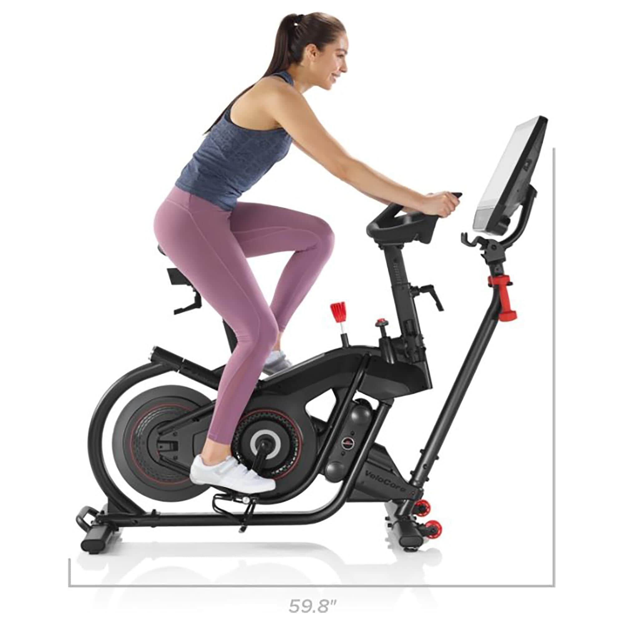 Leaning sales stationary bike