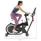 Bowflex VeloCore 16" Console Indoor Leaning Exercise Bike in Black, , large