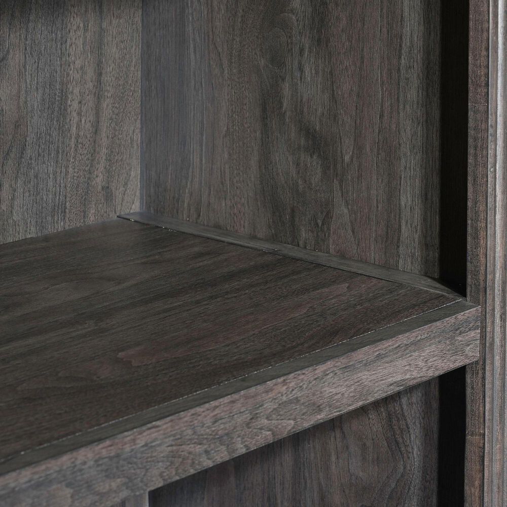 Belle Furnishings Modern Edge 4-Shelf Bunching Bookcase in Caffe, , large