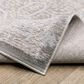 ROW by Oriental Weavers Cavett Gray and Orange 5"3" x 7"6" Area Rug, , large