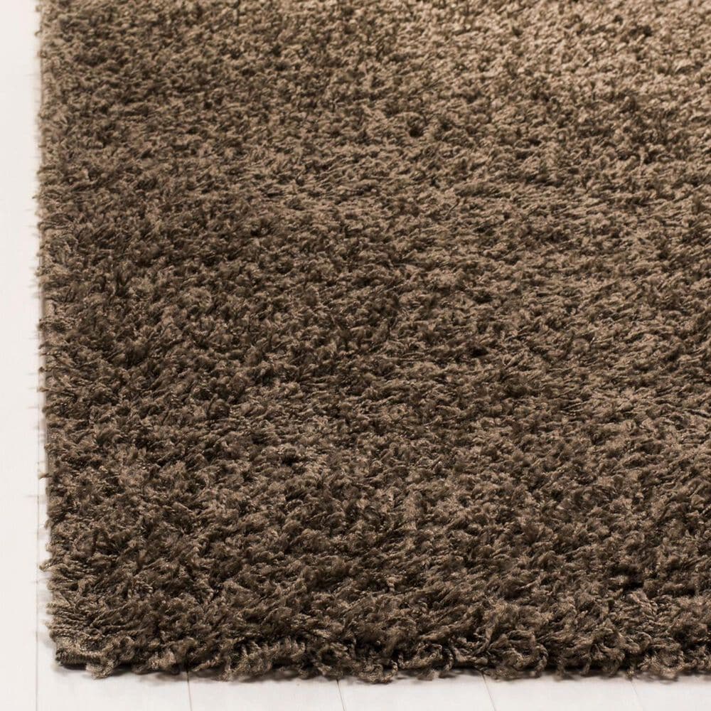 Safavieh Florida Shag SGA119T-5 5&#39;1&quot; x 7&#39;6&quot; Taupe Area Rug, , large