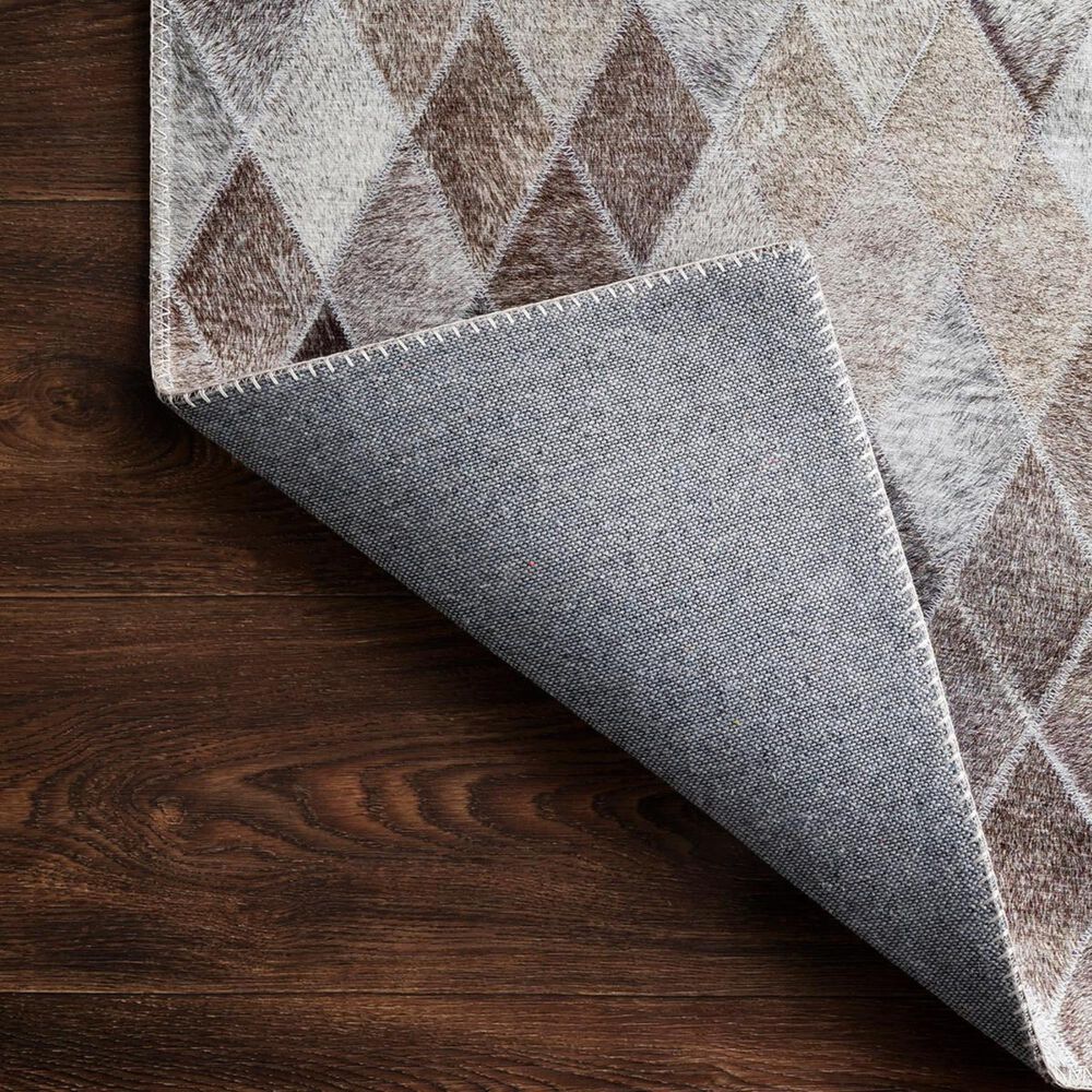 Loloi II Maddox MAD-04 2&#39;6&quot; x 7&#39;6&quot; Sand and Taupe Runner, , large