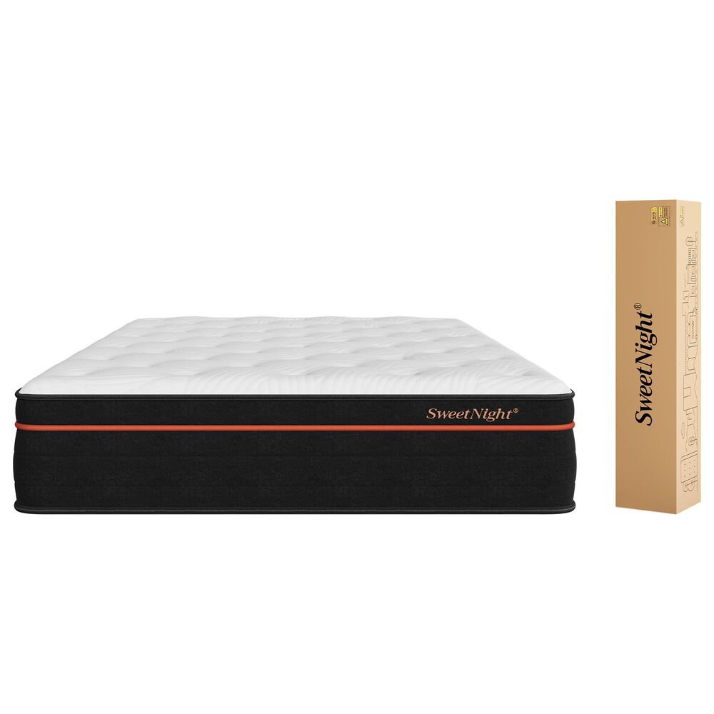 SweetNight Twilighty 14" Medium Queen Mattress in a Box, , large