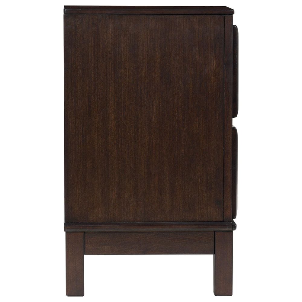Ashley Vanmore 5-Piece King Storage Bedroom Set in Dark Brown, , large