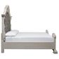 Millenium Bruchandi 4-Piece King Panel Bedroom Set in Antique White, , large