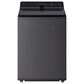 LG 5.0 Cu. Ft. Mega Capacity Smart Top Load Washer in Platinum Black, , large