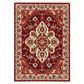 Oriental Weavers Lilihan Medallion 5502C 9"10" x 12"10" Red Area Rug, , large