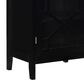 Linon Home Decor Fetti Small Cabinet in Black, , large