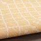Nourison Positano Southwestern Yellow 5" x 7" Indoor/Outdoor Area Rug, , large