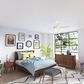 Hunter Erling 44" Ceiling Fan with LED Light in Matte White, , large
