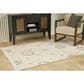 Ashley Calkin 5" x 7" Linen, Gray and Caramel Area Rug, , large