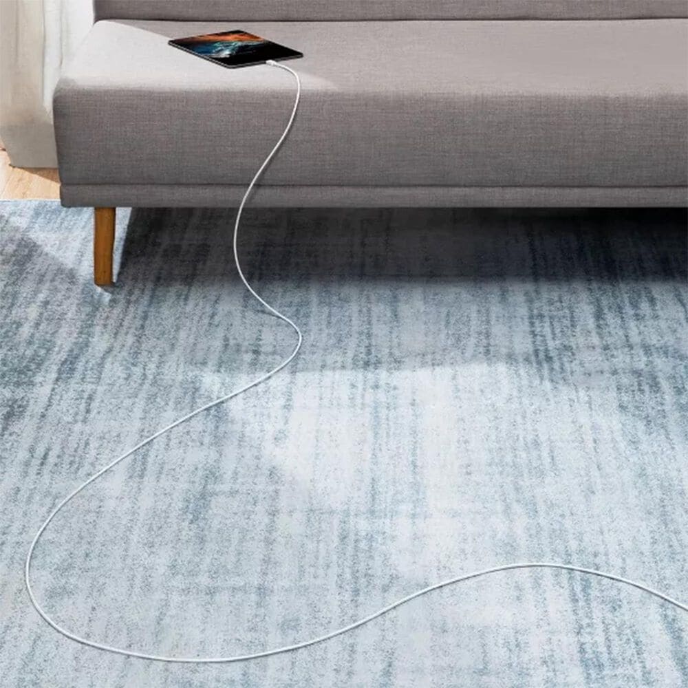 Anker 10&#39; Braided USB-C to USB-C Cable in White, , large