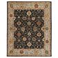 Feizy Carrington 7"9" x 9"9" Charcoal and Light Blue Area Rug, , large