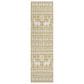 Dalyn Rug Company Wonderland WN28 2"3" x 7"6" Gold Indoor/Outdoor Runner, , large