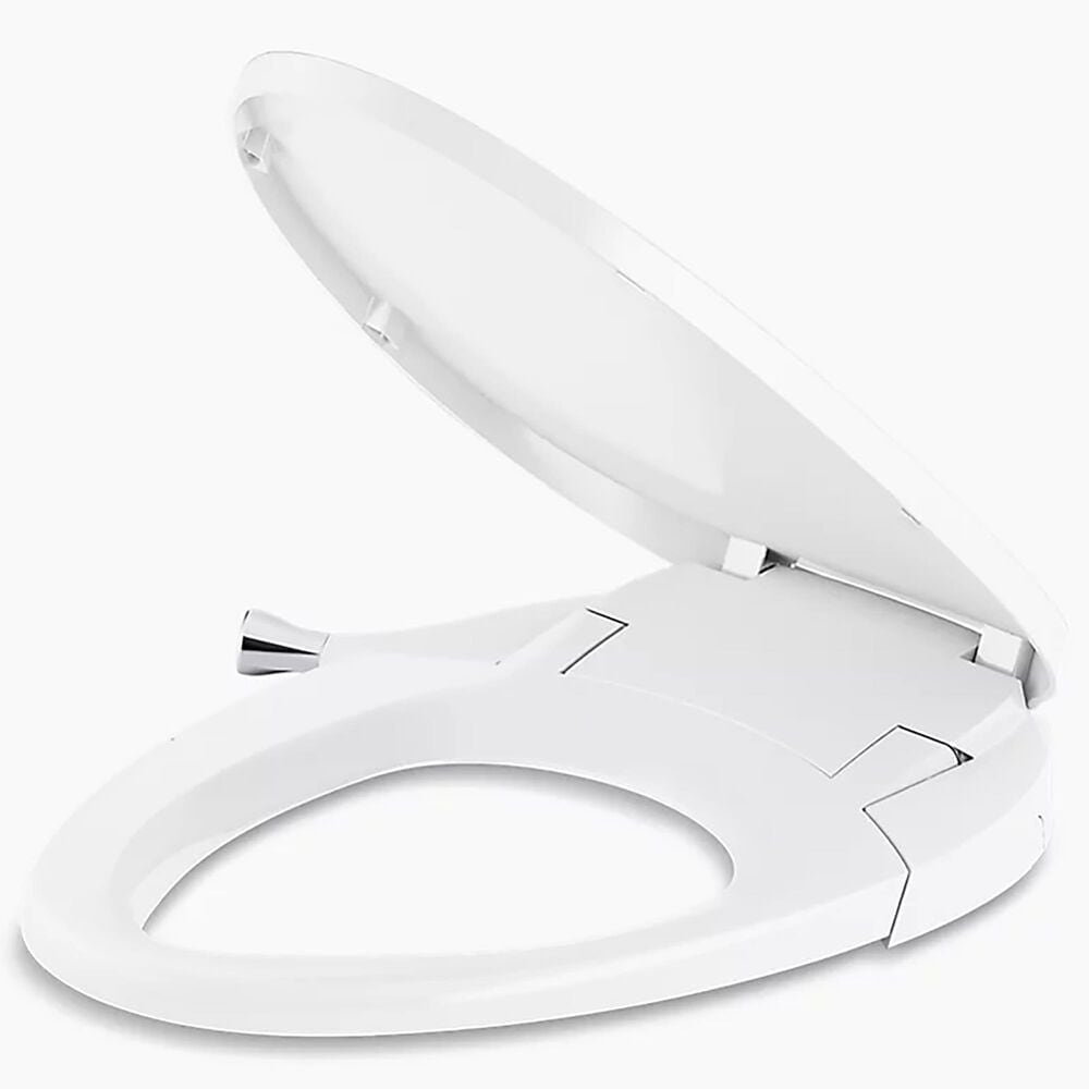Kohler PureWash 17" M300 Elongated Manual Bidet Toilet Seat in White, , large