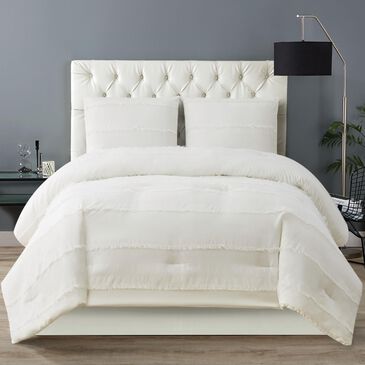 Pem America Kristen 3-Piece King Duvet Set in White, , large