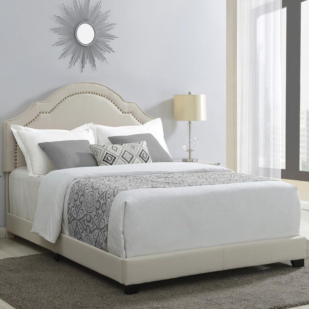 Accentric Approach Accentric Accents Benton King One Box Bed in White, , large