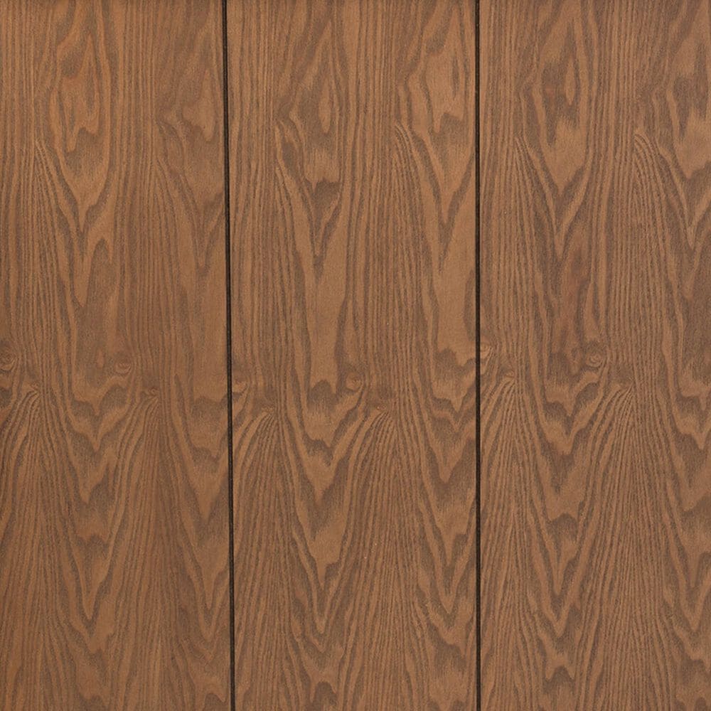 Baxton Studio Patwin Twin Panel Headboard in Ash Walnut, , large