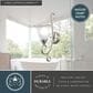 Vaxcel Bella 1-Light Bathroom Vanity Fixture in Brushed Nickel, , large
