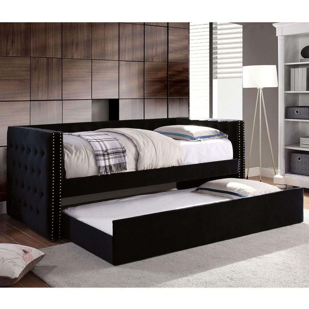 Furniture of America Rogers Daybed in Black, , large