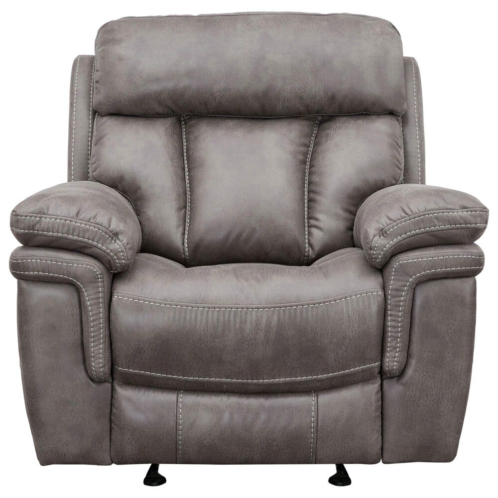 Blue River Estelle 2-Piece Power Reclining Sofa Set in Gunmetal, , large