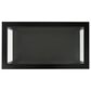 Waltham Urban Icon Rectangular Cocktail Table in Polished Black, , large