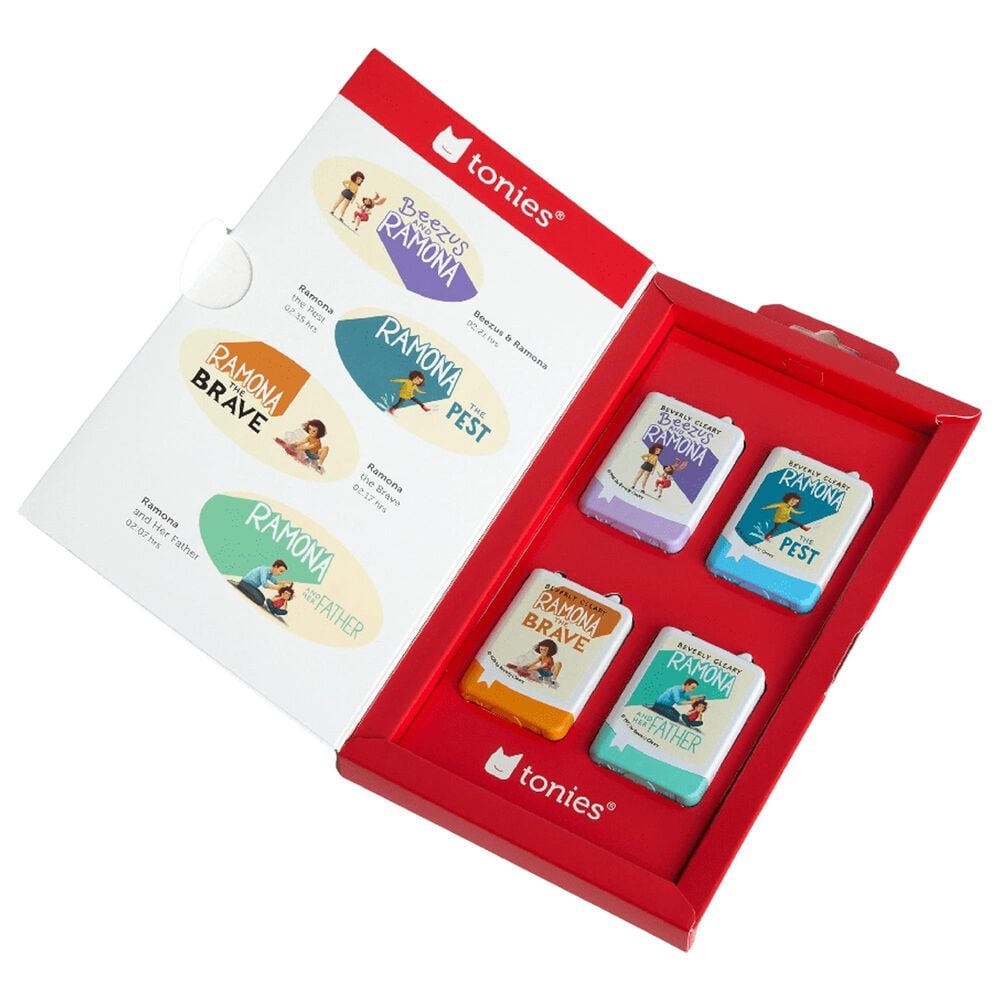 Tonies Ramona Audiobook Learning Toy 4-Pack in Multicolor, , large