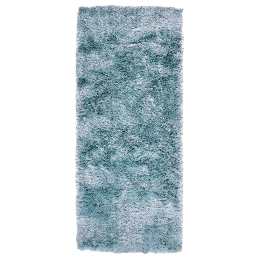 Feizy Indochine 2"6" x 6" Light Aqua Runner, , large