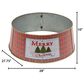 The Gerson Company Merry Christmas Tree Collar in Red, , large