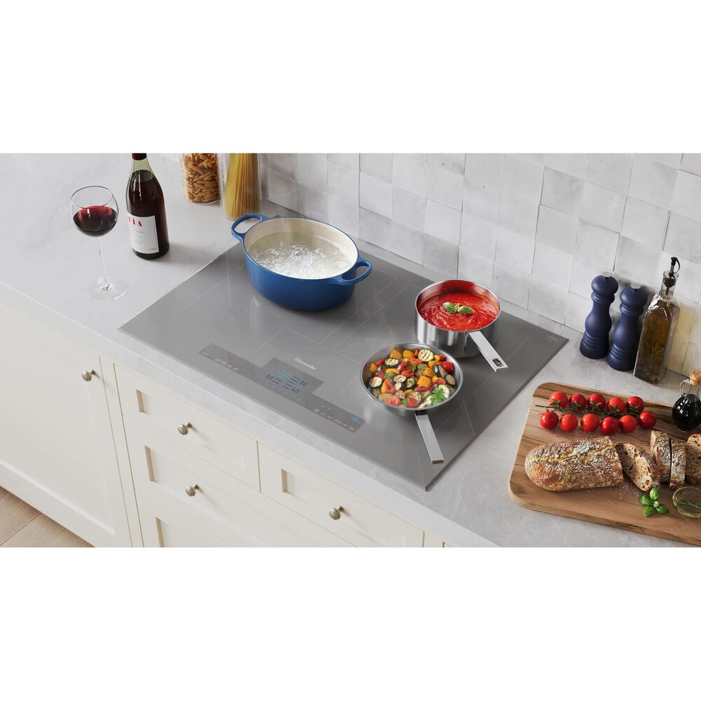 Thermador Liberty 30" Smart Induction Cooktop in Titanium Gray, , large