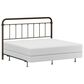 Richlands Furniture Kirkland King Slat Metal Bed in Dark Bronze, , large