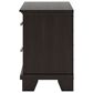 Ashley Covetown 2-Drawer Nightstand in Dark Brown, , large