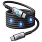 INUI Leopard 240W Magnetic Fast Charging Cable in Black, , large