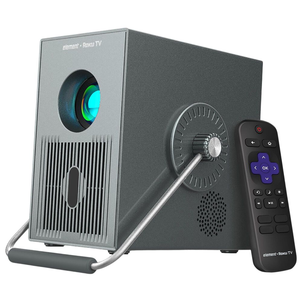 Element Roku 1080P FHD Smart Projector in Gray, , large