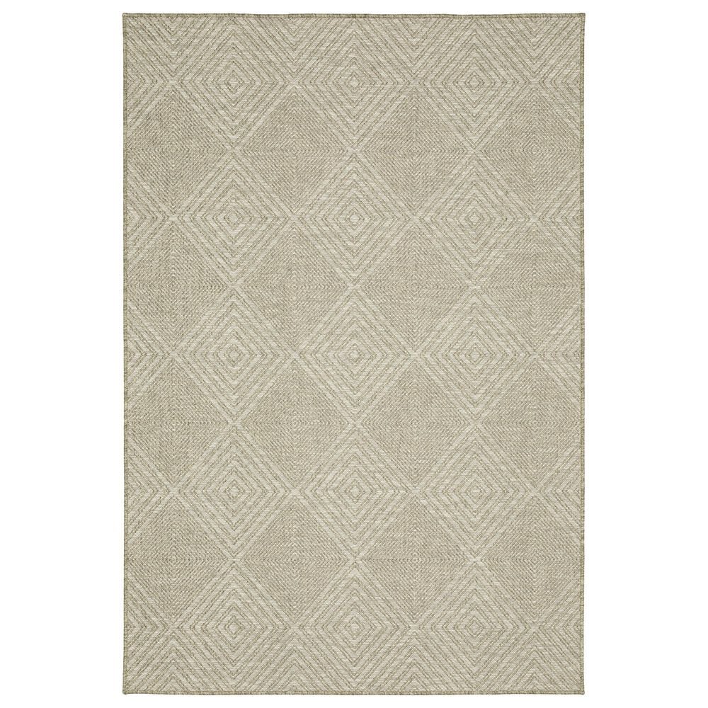 Oriental Weavers Tortuga TR05A 1"10" x 7"6" Beige Runner, , large