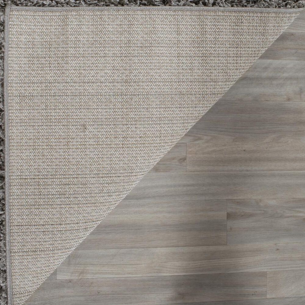 Safavieh Athens Shag SGA119F-28 2&#39;3&quot; x 8&#39; Light Grey Runner, , large