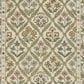 Momeni Cotswold COT-1 5" x 7"6" Green Area Rug, , large