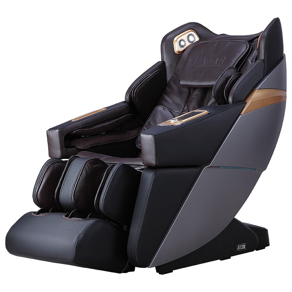 Osaki Ador 3D Allure Zero Gravity Voice Activated Massage Chair in Brown and Black, , large