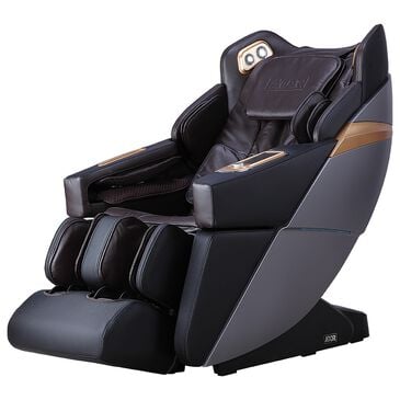 Osaki Ador 3D Allure Zero Gravity Voice Activated Massage Chair in Brown and Black, , large