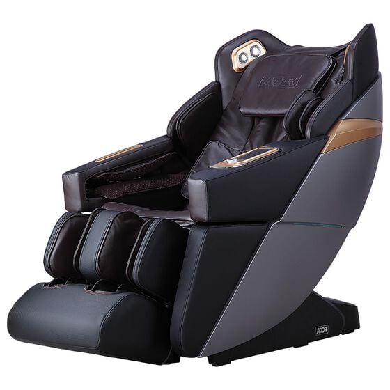 Osaki Ador 3D Allure Zero Gravity Voice Activated Massage Chair in Brown and Black
 