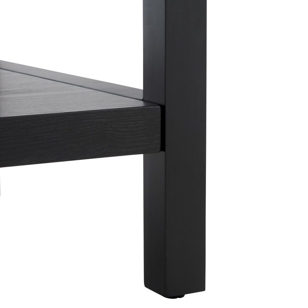 Safavieh Omara 1-Shelf Side Table in Black, , large