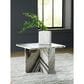 Ashley Baretton 18" Coffee Table in Black, White and Taupe, , large