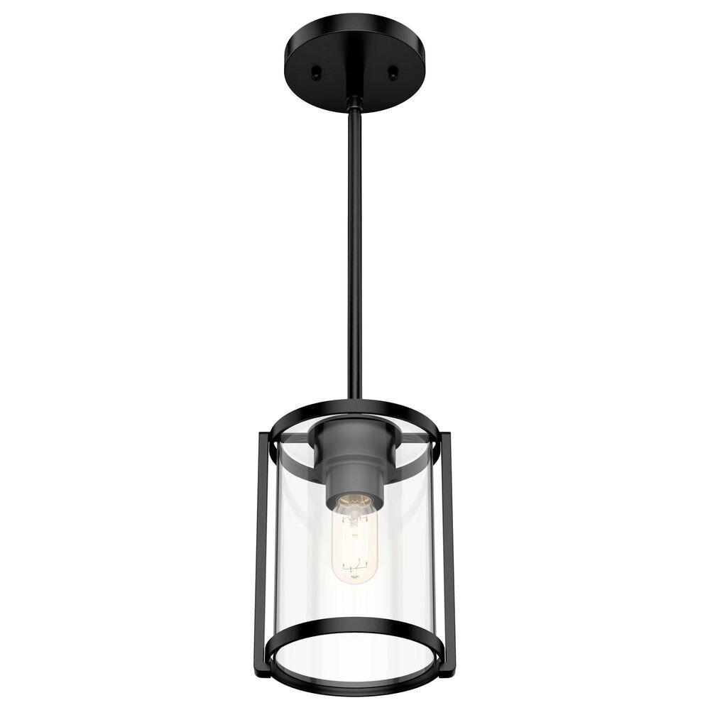 Hunter Astwood 1-Light Mini Pendant in Matte Black, , large