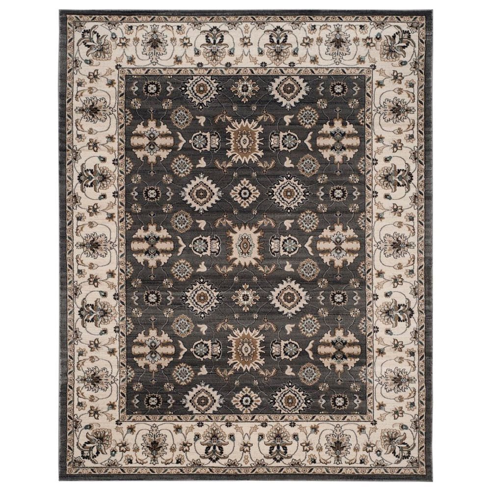 Safavieh Lyndhurst LNH332 8" x 10" Grey and Cream Area Rug, , large