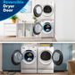 GE 7.8 Cu. Ft. Smart Front Load Gas Dryer in White, , large