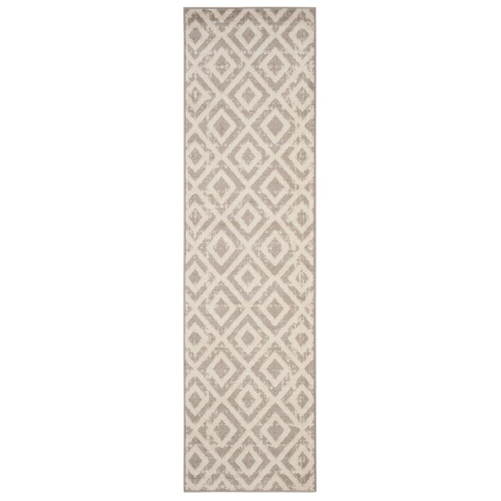 Safavieh Amsterdam AMS105A-28 2&#39;3&quot; x 8&#39; Ivory/Mauve Runner, , large