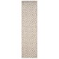Safavieh Amsterdam AMS105A-28 2"3" x 8" Ivory/Mauve Runner, , large
