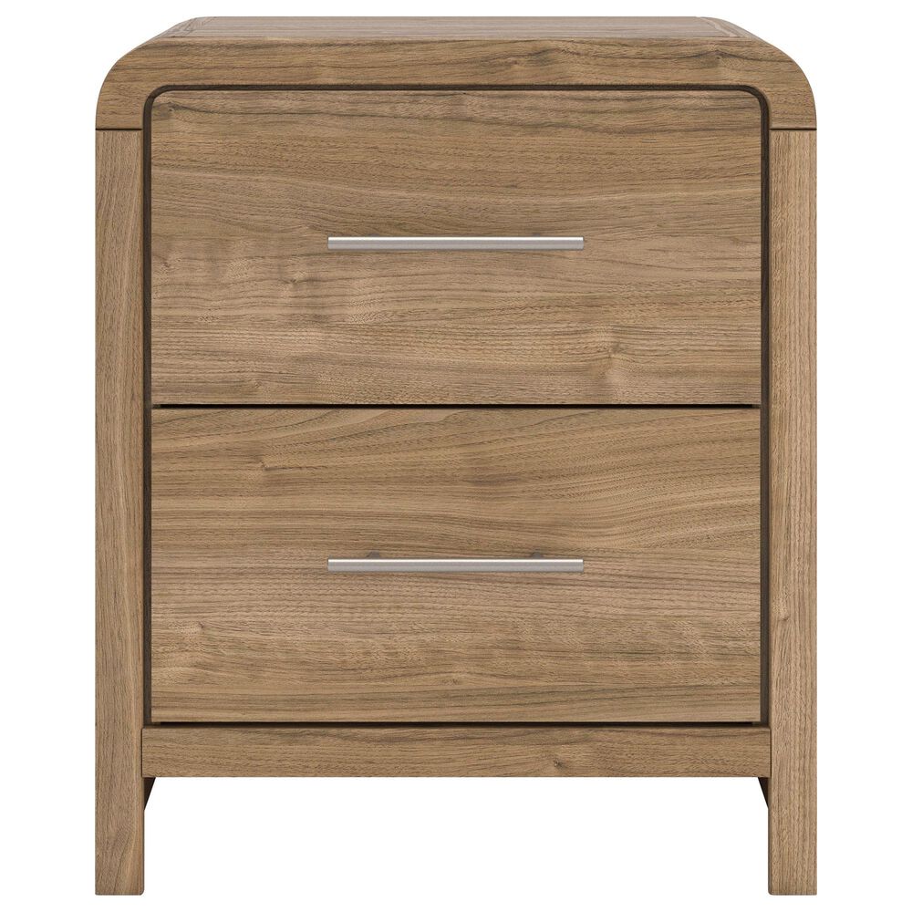 Ashley Gramburg King Platform Bed with Dresser and Two Nightstands in Brown, , large